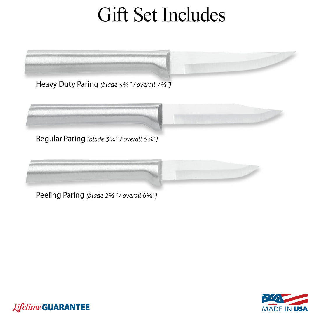 Rada paring knife galore gift set
