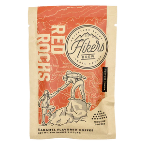 Hikers Brew Red Rocks Caramel Flavored Coffee 1.5oz