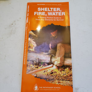 Pathfinder Shelter,Fire,Water Pocket Guide