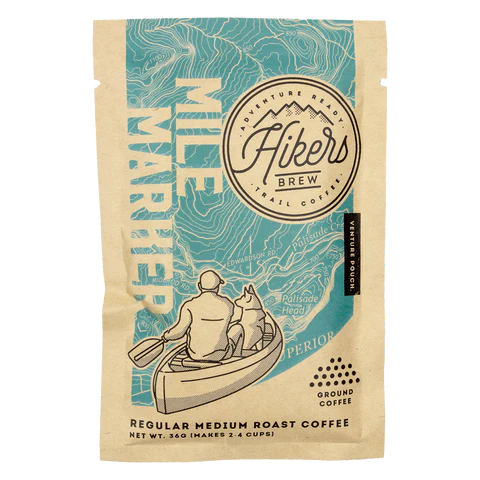 Hikers Brew Mile Marker Medium Roast Coffee 1.5oz