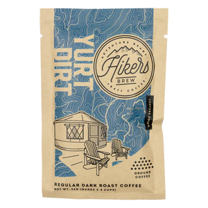 Hikers Brew Yurt Dirt Dark Roast Coffee 1.5oz