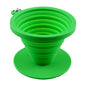 Collapsible pour over coffee maker